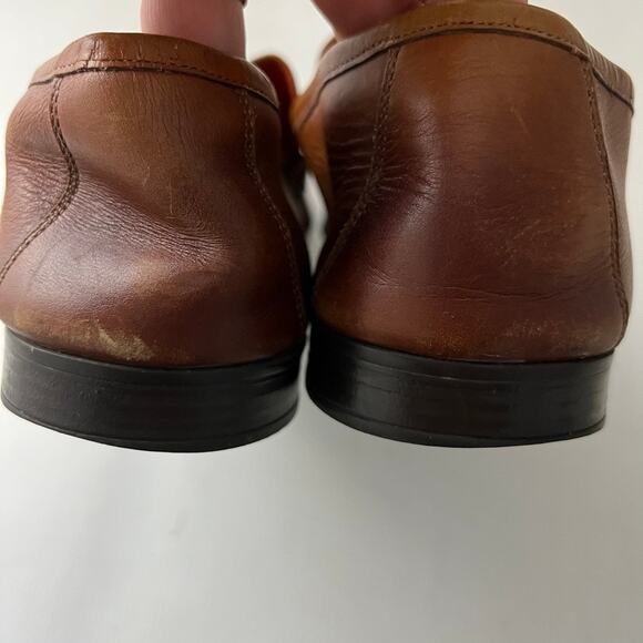 Magnanni Vince Penny Loafer Shoes Brown Leather Men Size 11.5 main image 11